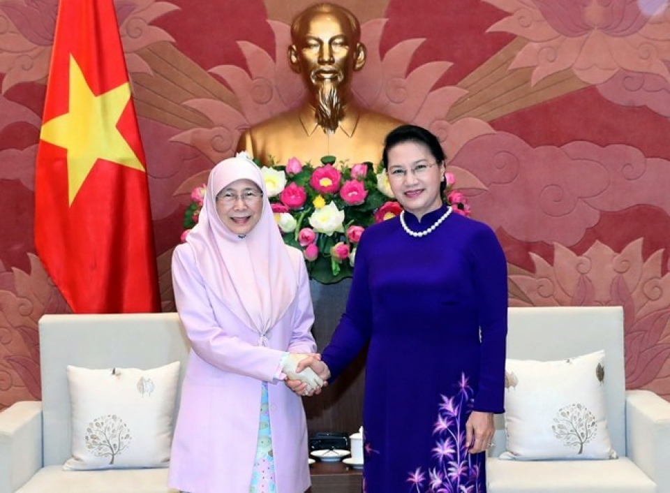 top legislator welcomes malaysias deputy prime minister