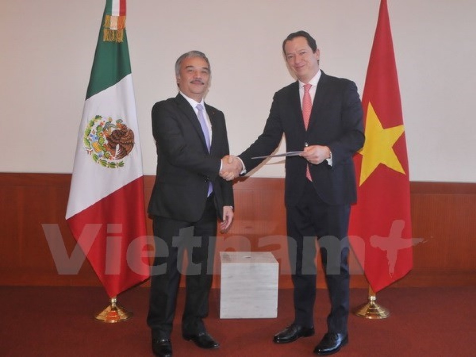 newly accredited vietnamese ambassador welcomed in mexico