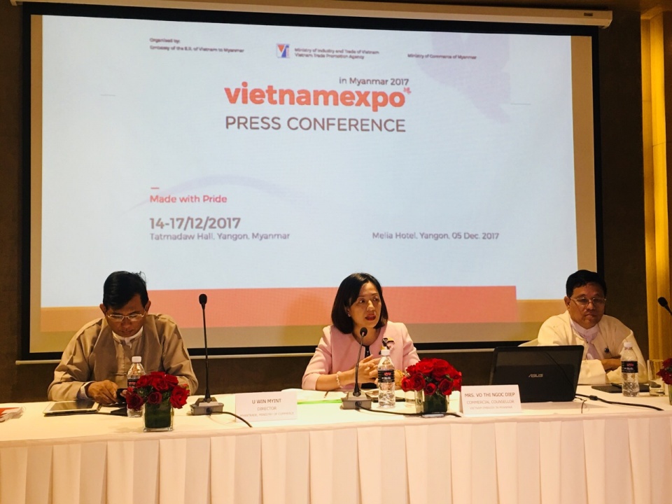 vietnam expo 2017 to be held in myanmar from 14 17 december