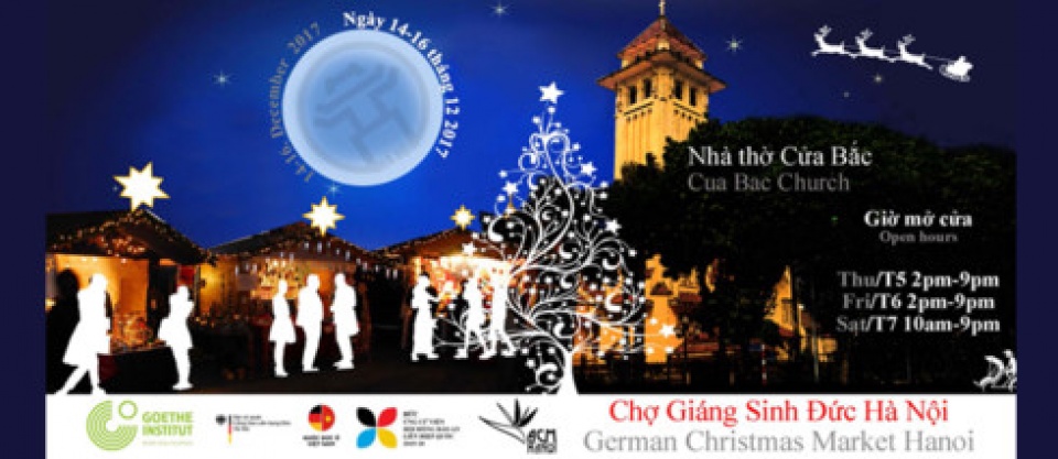 first german christmas market to open in ha noi