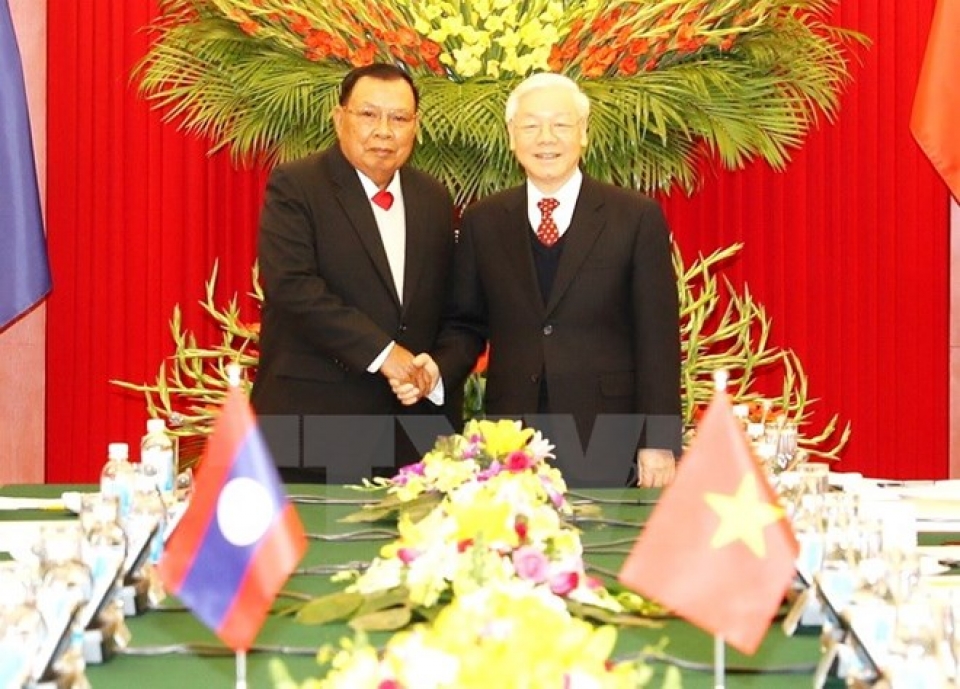 vietnamese lao leaders emphasise special relations