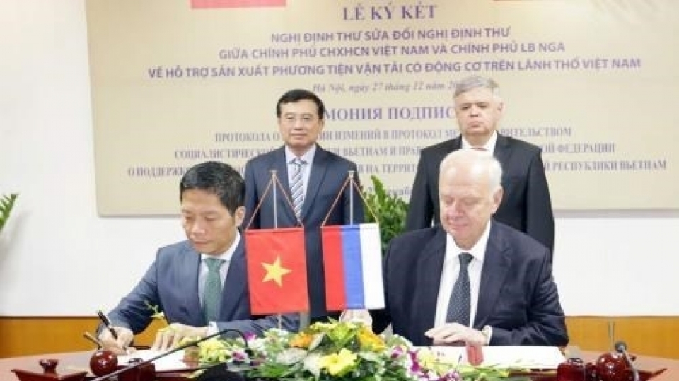 russia auto makers to enter vietnam