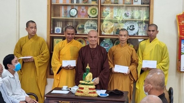 New heads of pagodas in Truong Sa appointed. (Photo: VNA)