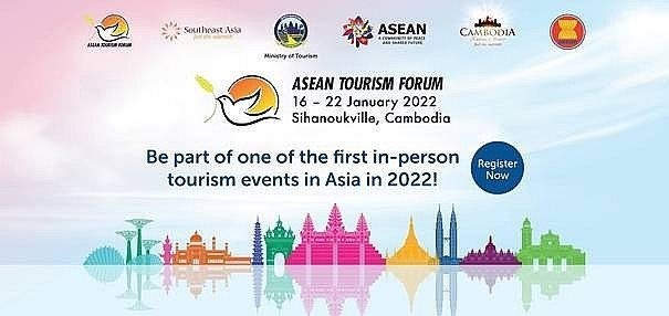 ASEAN Tourism Forum 2022 to take place in Sihanoukville, Cambodia, from January 16 – 20 (Photo: organising board of the forum)