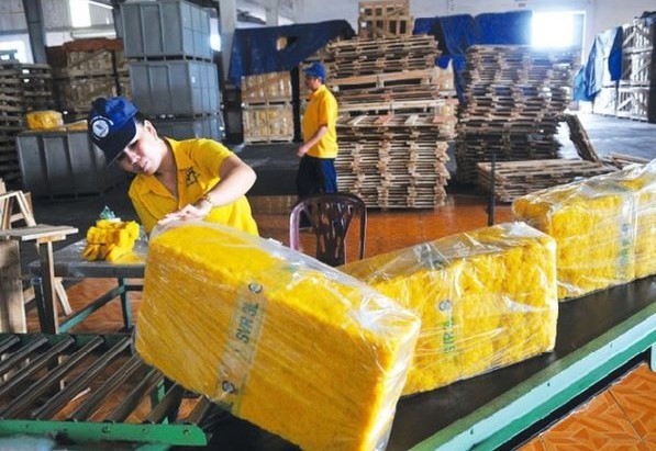 Viet Nam ranks third worldwide in terms of rubber export value. (Photo: Vietnam Rubeer Group)
