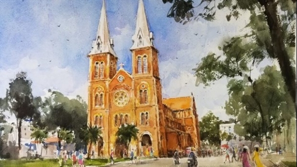 Painting exhibition shows French artist’s love for Viet Nam