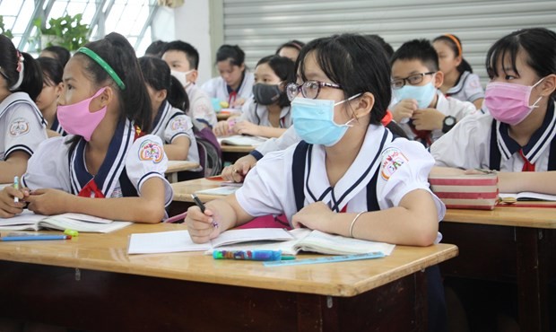 HCM City plans to reopen kindergartens, primary schools after Tet. (Photo: thanhnien.vn)