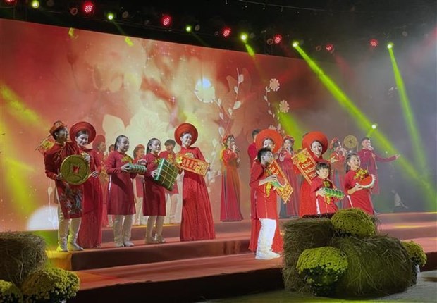 Tet Viet Festival opens in HCM City. (Photo: VNA)