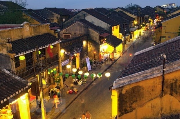 Hoi An ancient streets – where time pauses. Hoi An ancient street (Photo: VNA)