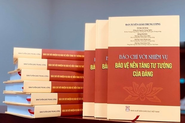 Book collection on Party’s ideological foundation debuts. (Photo: VNA)