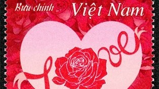 Viet Nam issues love-themed postage stamps for Valentine’s Day