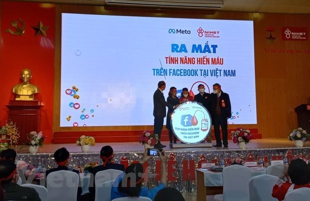 Blood donation feature to be launched on Facebook in Viet Nam