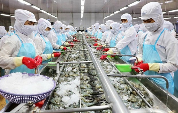 Trade between Viet Nam and the US set a new milestone, hitting 111.56 billion USD in 2021, up nearly 21 billion USD over the previous year. (Photo: VNA)