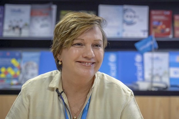 UNICEF Representative: children should be in school for their best interests (Photo: VNA)