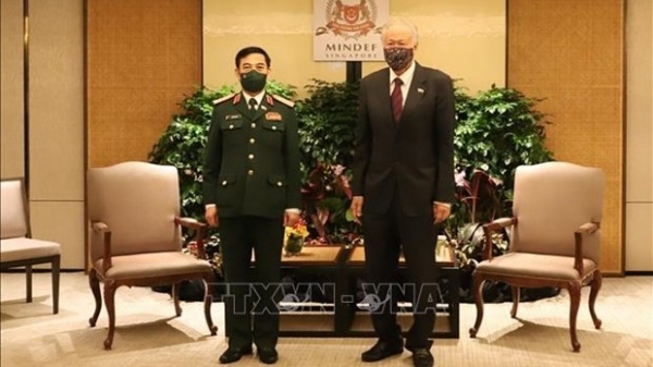 Viet Nam, Singapore agree to implement defence cooperation fruitfully