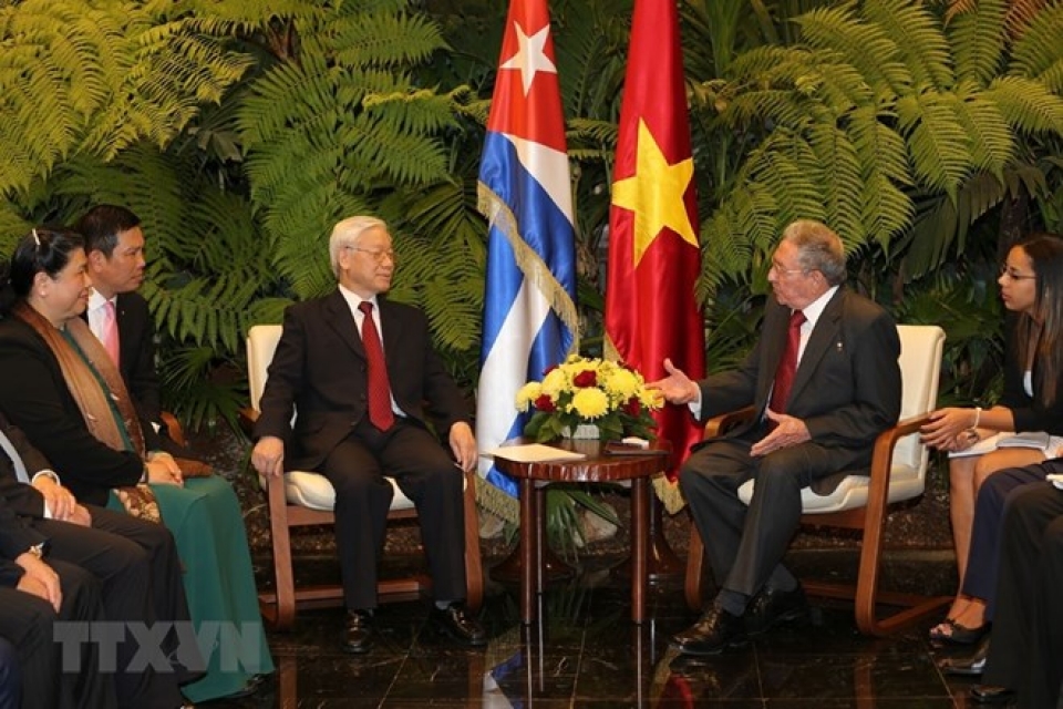 vietnam cuba issue joint statement
