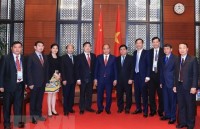 chinese embassy in vietnam meets with local reporters