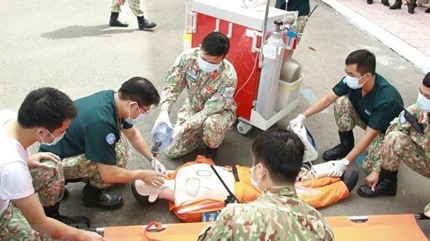 Vietnamese, Indian Level-2 Field Hospitals in South Sudan strengthen professional capabilities