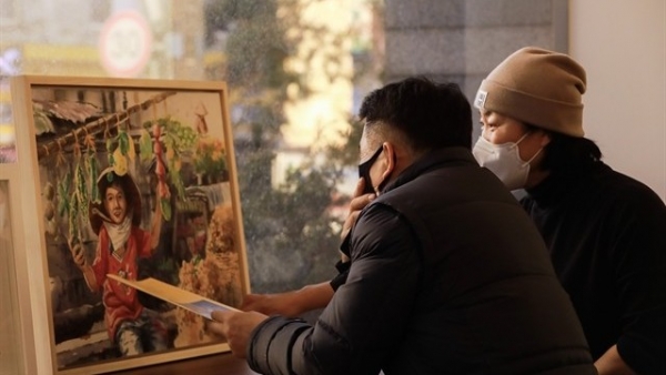 Art exhibition shows RoK teacher’s love for Viet Nam