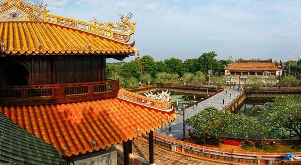 Part of the Complex of Hue Monuments, a world cultural heritage site in Thua Thien-Hue province (Photo: VNA)