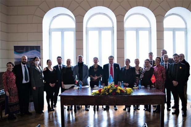 Italian academy opens course for Vietnamese students.(Photo: VNA) Italian academy opens course for Vietnamese students.(Photo: VNA)