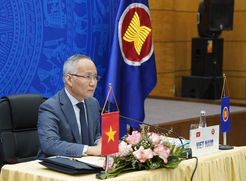 Viet Nam calls for unified approach of ASEAN in upgrading ATIGA. (Photo: VNA)