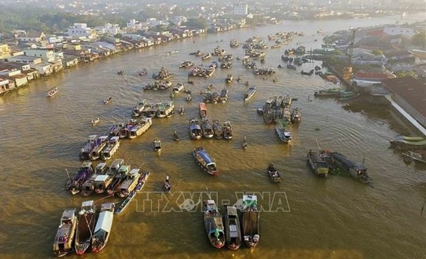 Development plan for Mekong Delta in 2021-2030 approved. - Illustrative immage (Photo: VNA)