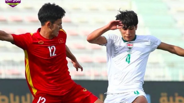 Viet Nam’s U23 tie goalless with Iraq at Dubai Cup 2022