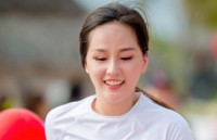 Former Miss Vietnam joins charity marathon for poor kids