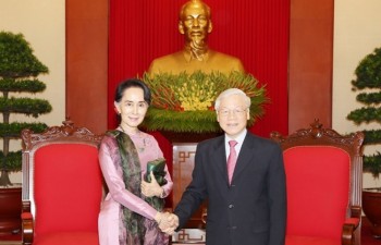Party chief: Vietnam wants to expand cooperative ties with Myanmar