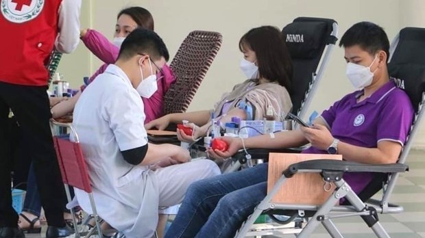 Festival held in response to blood donation day