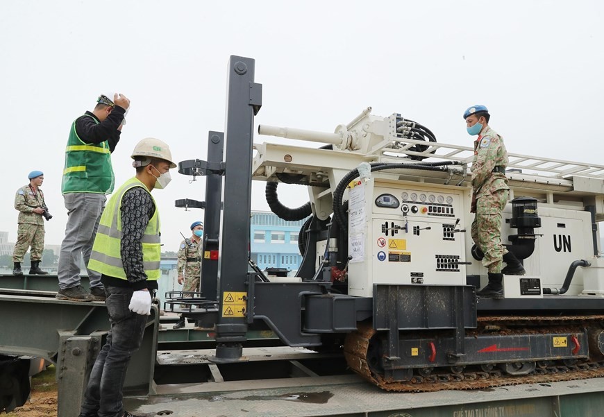 Viet Nam’s equipment, supplies transport to UNISFA in first military engineering deployment
