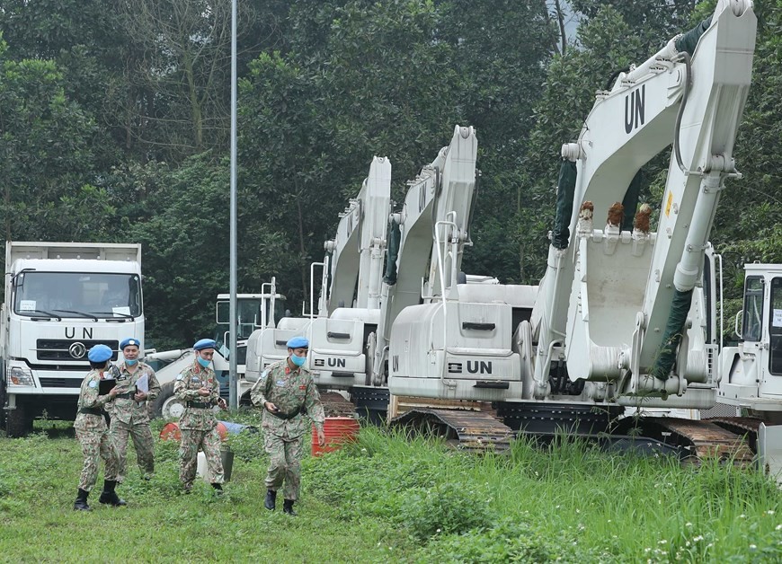 Viet Nam’s equipment, supplies transport to UNISFA in first military engineering deployment