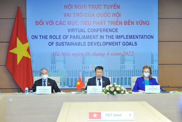 Conference highlights parliament’s role in realization of SDGs. (Photo: VNA)