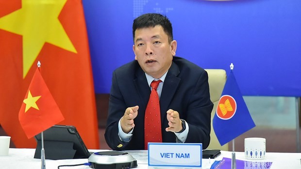 Ambassador Vu Ho, acting head of Vietnam ASEAN SOM (Photo: baoquocte.vn)