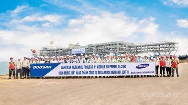 Nine "Made in Viet Nam" modules delivered to Malaysia’s Sarawak Refinery