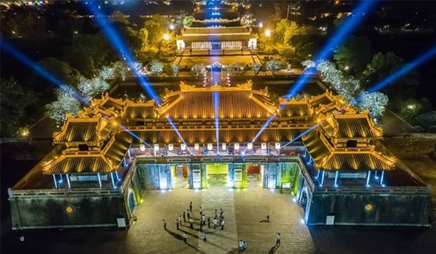 Hue Imperial Citadel to open night street zone from April 22. (Photo: thuathienhue.gov.vn) Hue Imperial Citadel to open night street zone from April 22. (Photo: thuathienhue.gov.vn)