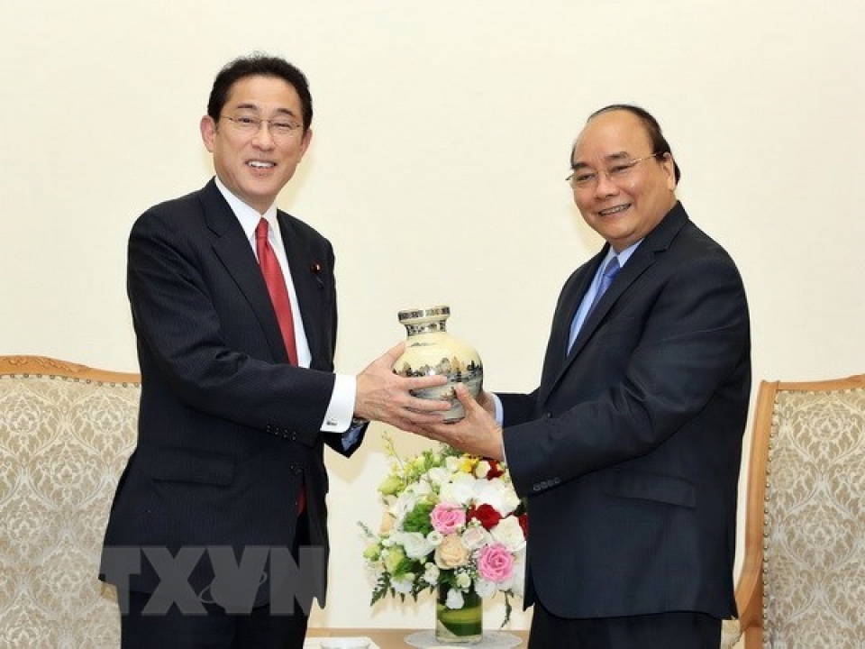 pm vietnam treasures strategic partnership with japan