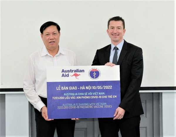 Australia shares 7.2 million vaccine doses in support of Viet Nam’s paediatric vaccine rollout