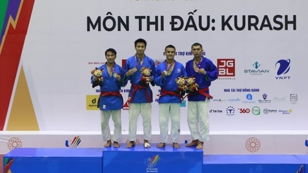 SEA Games 31: Kurash athletes secure two more golds for Viet Nam