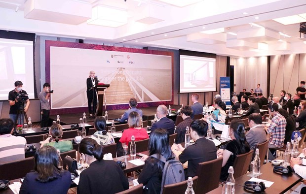 The conference titled “Pioneer to the Possible” takes place in HCM City on June 2 as part of efforts to boost the Vietnam-Sweden partnership in sustainable development. (Photo: VNA)