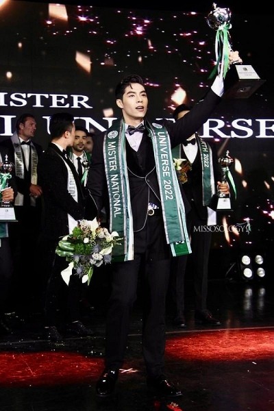 Phi Viet crowned Mister National Universe 2022
