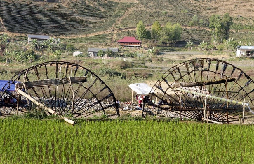 Na Khuong water wheels – unique cultural feature of north-western region
