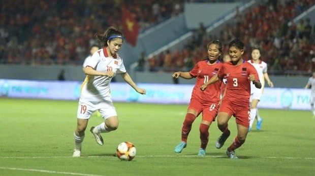 Vietnam trounce Cambodia 3-0 at AFF Women's Championship