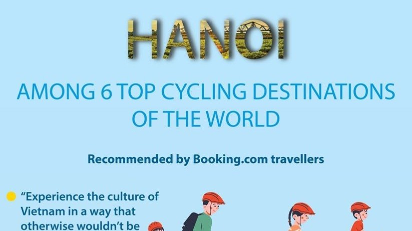 Hanoi among 6 top cycling destinations