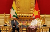 party chief meets with myanmar state counsellor