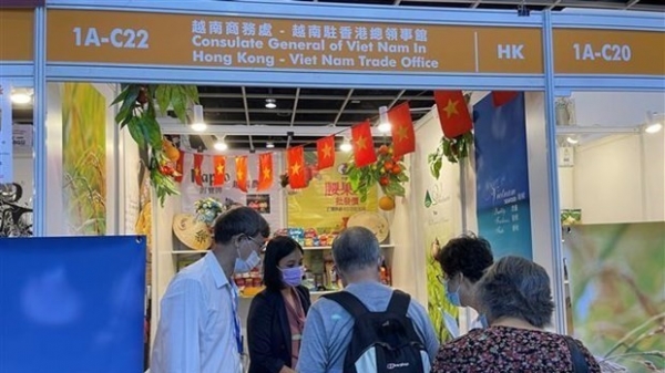 Vietnamese specialties displayed at Hong Kong Food Expo