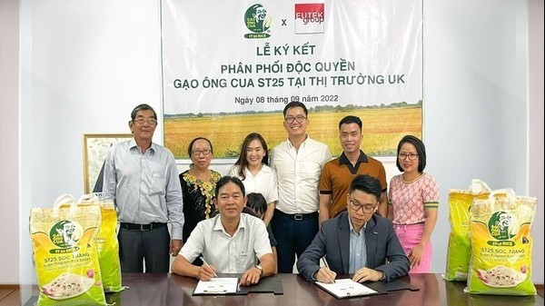 Vietnam’s ST25 rice reaches UK market