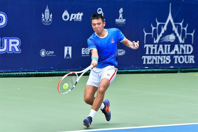 No 1 ranked Vietnamese tennis player Lý Hoàng Nam. Photo VTFTennis: Nam moves up to 272 in ATP rankings