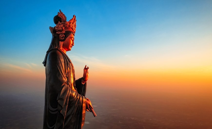 Lady Buddha Statue of Black Virgin Mountain